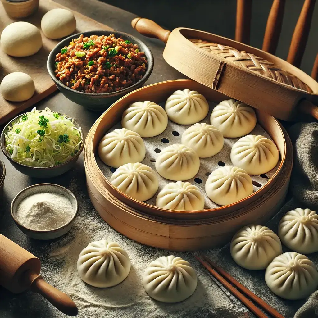 makingChinesebaozisteamed-buns2