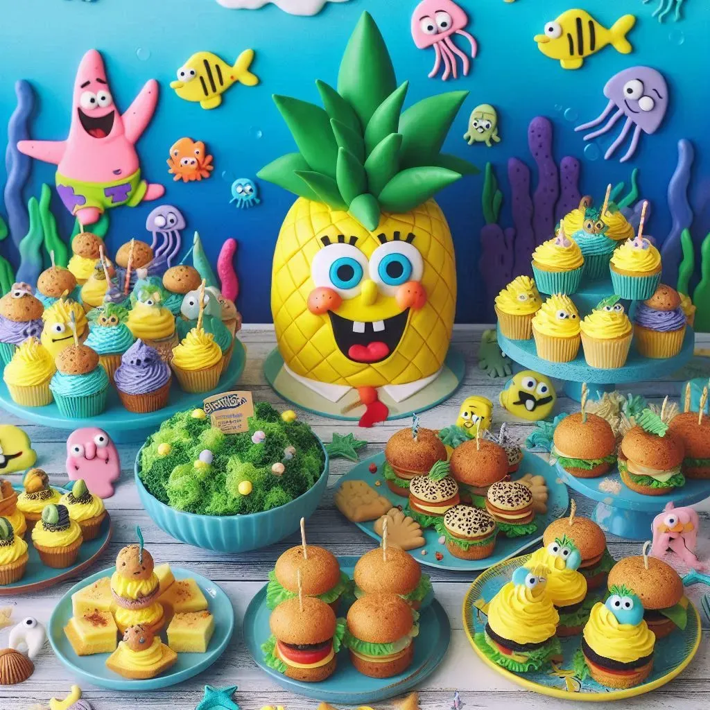 SpongebobPartyFood1