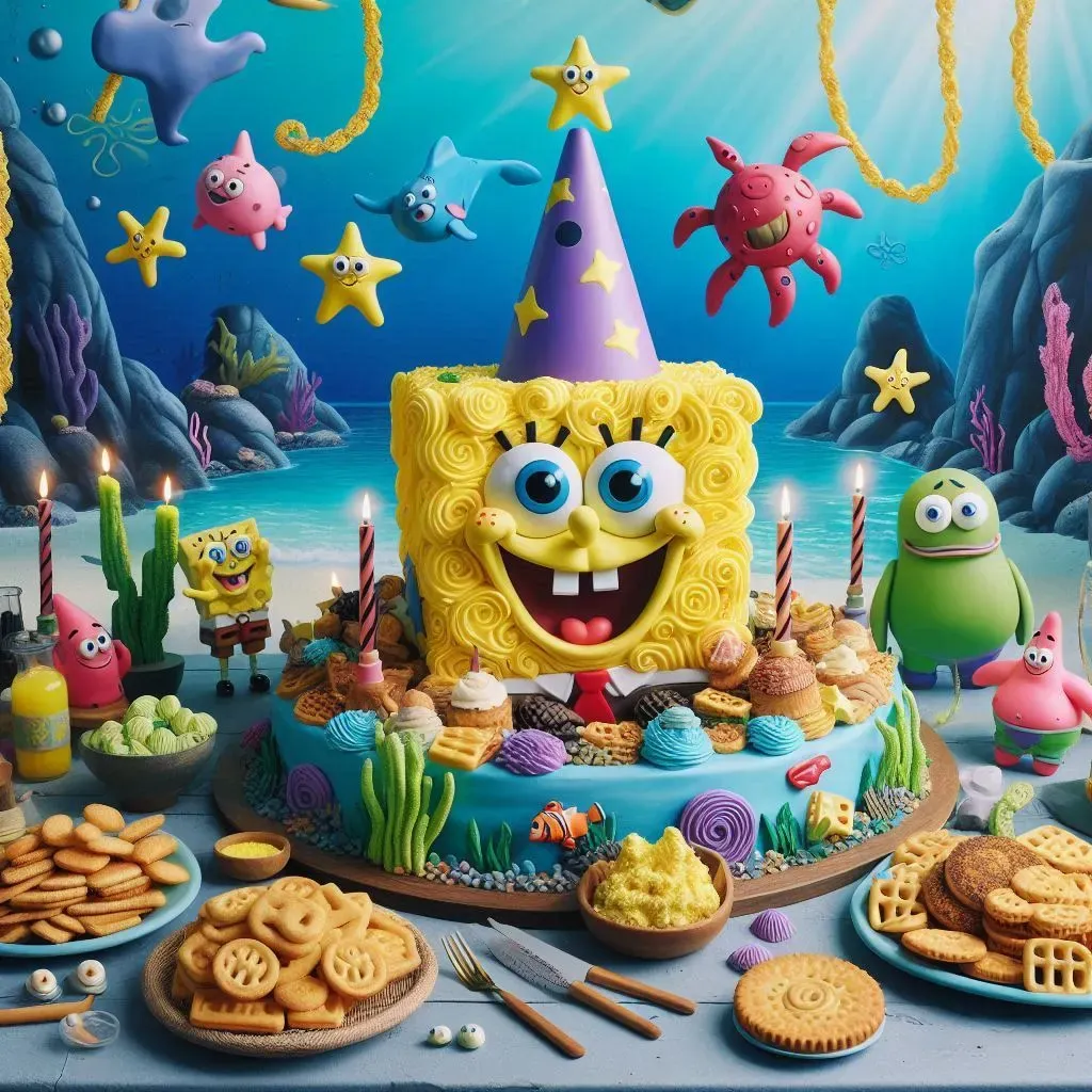 SpongebobPartyFoodA4