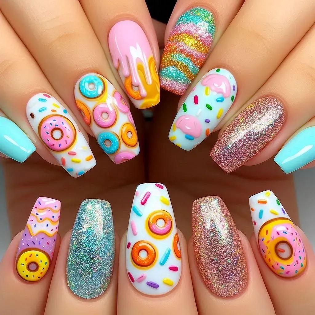 GlazedDonutNailsA