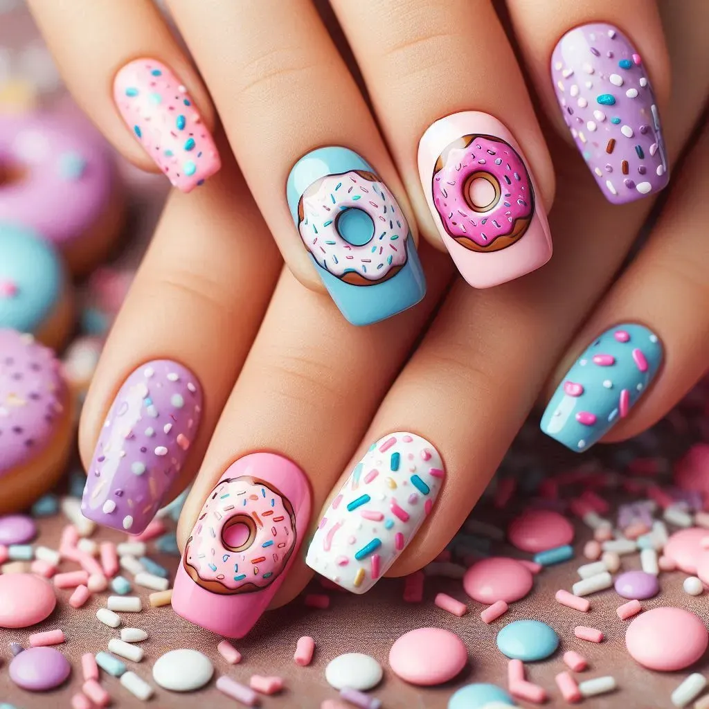 GlazedDonutNailsB