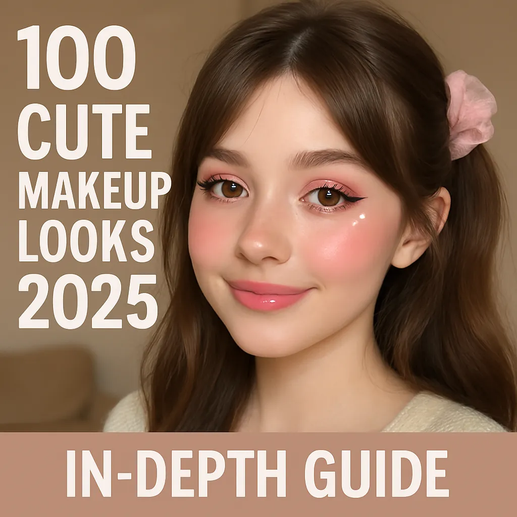 100CuteMakeupLooks2025A1