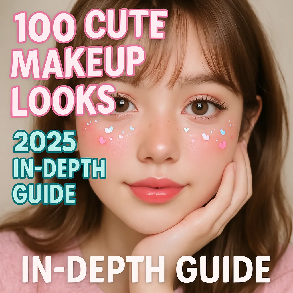 100CuteMakeupLooks2025A3