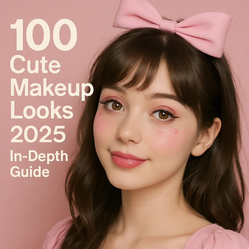 100CuteMakeupLooks2025A5