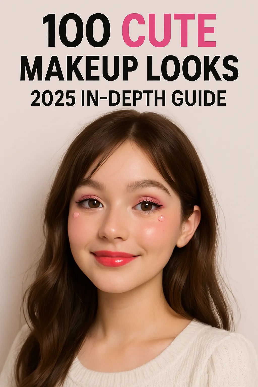 100CuteMakeupLooks2025A9