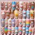 CuteAcrylicNailsIdeasA