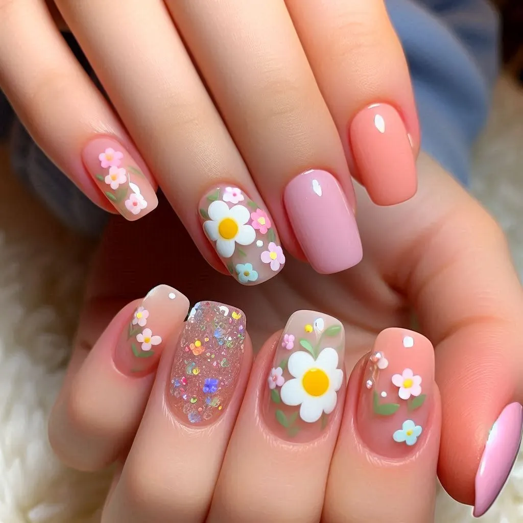 CuteShortAcrylicNailsB3