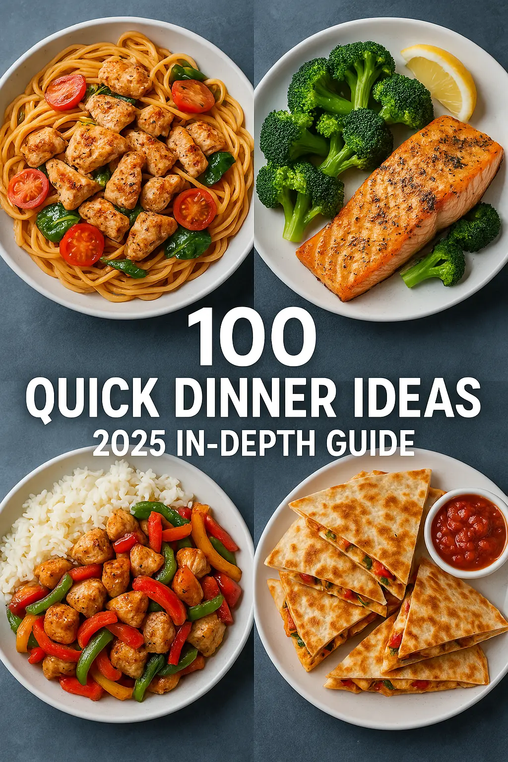 100QuickDinnerIdeas2025A4