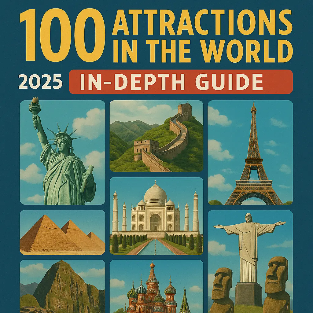 100AttractionsInTheWorld2025A6