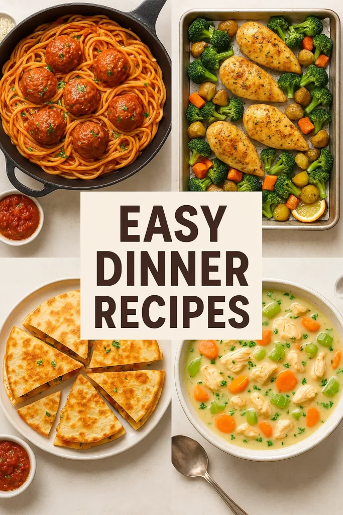 EasyDinnerRecipes2025A4