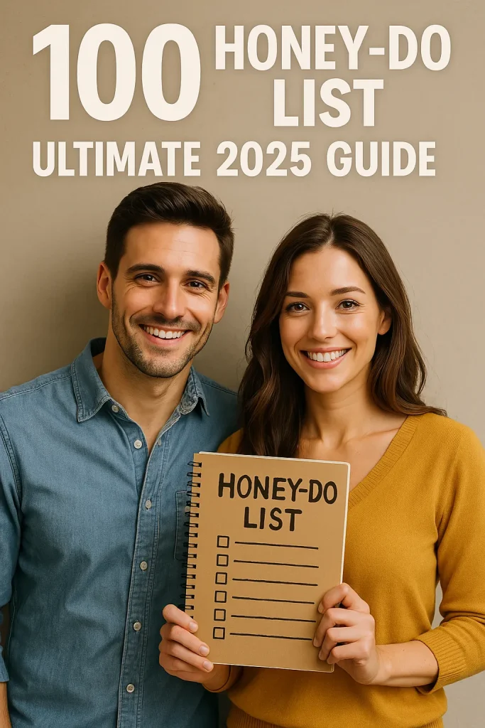 100Honey-DoListUltimate2025GuideC