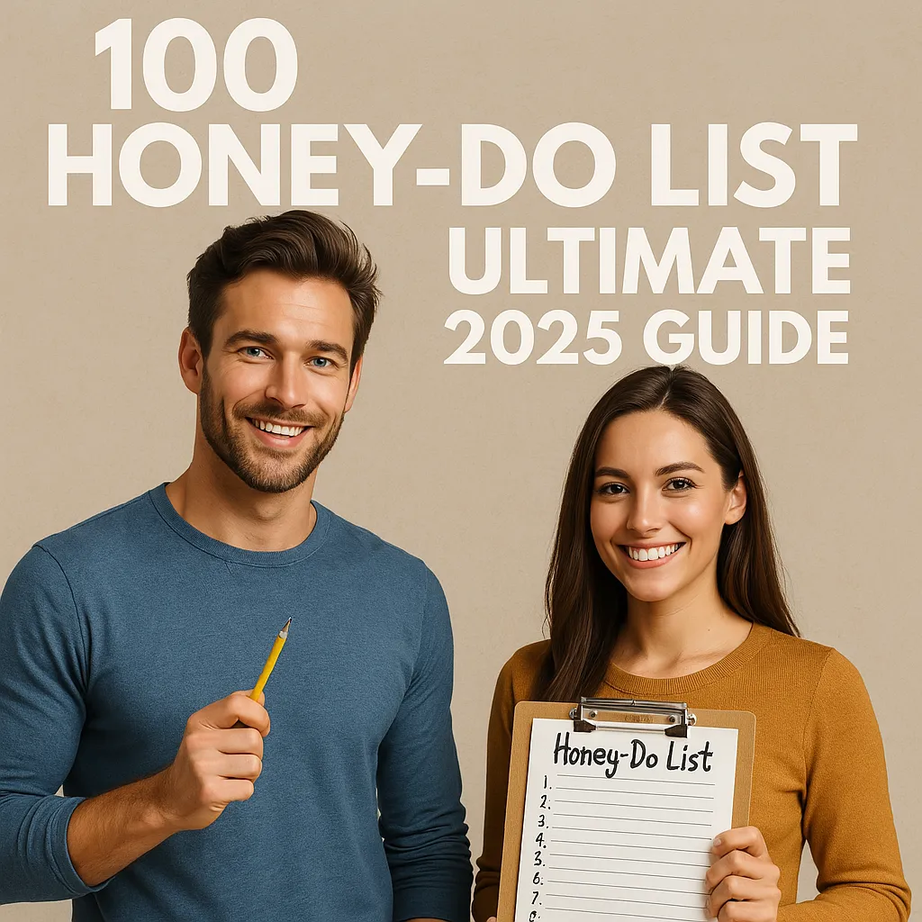 100Honey-DoListUltimate2025GuideE
